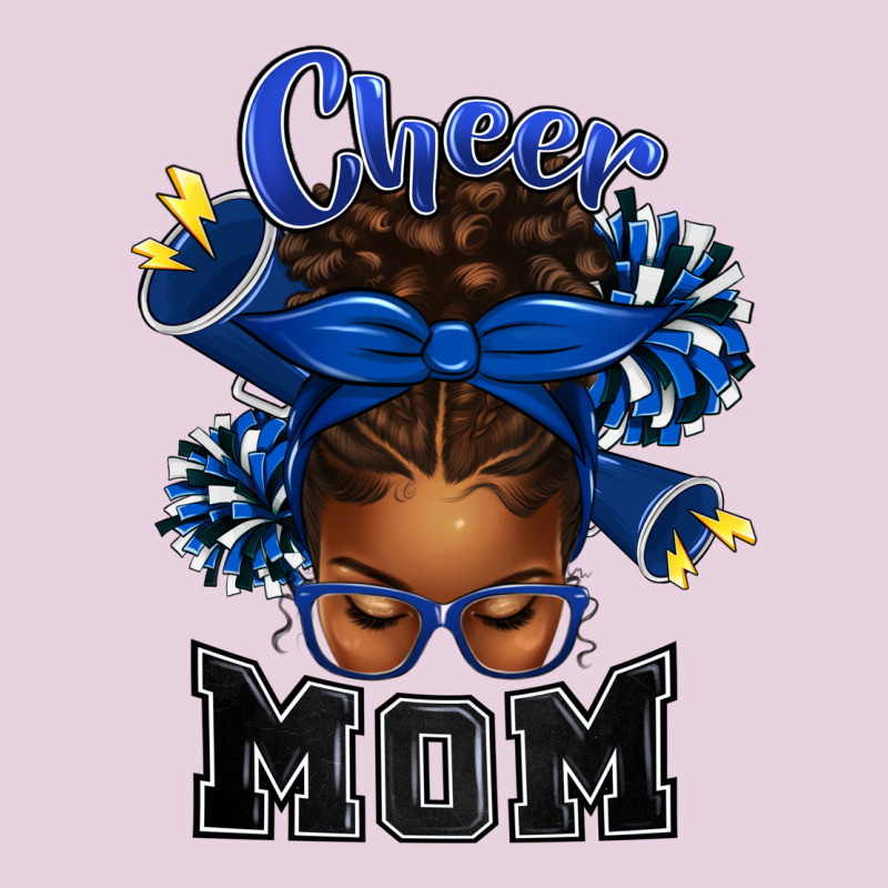 Cheer Mom Afro Messy Bun Classic Tee by texasbilliewilder | Teevron