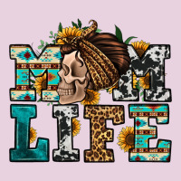 Western Momlife Skull With Bandana Ladies Tee | Teevron