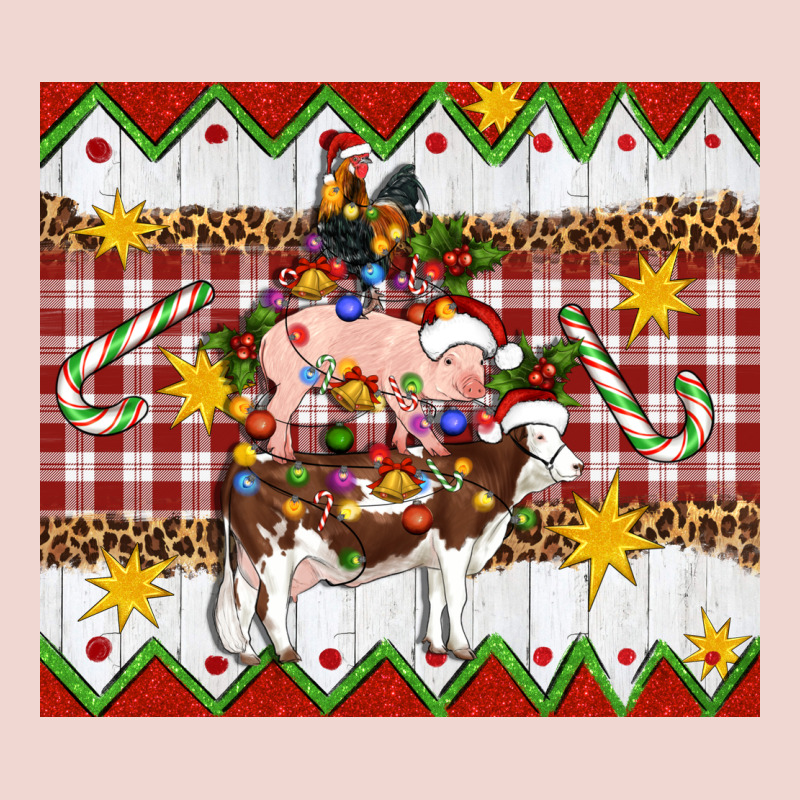 Stacked Christmas Farm Premium Sweatshirt by Artiststas | Teevron