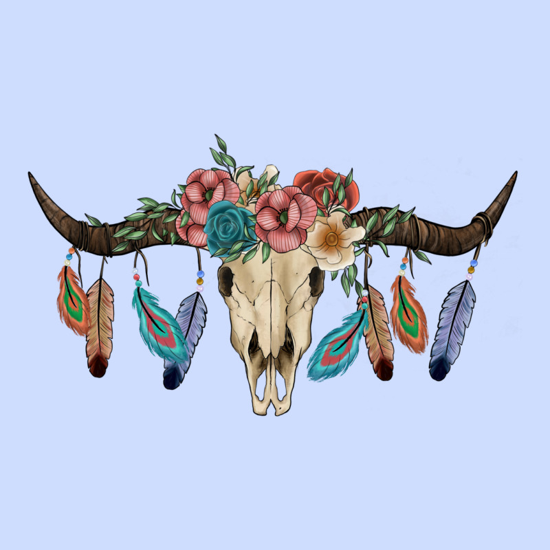 Texas Longhorn Bull Skull Urban Heavy Tee by JahusDesignShop | Teevron