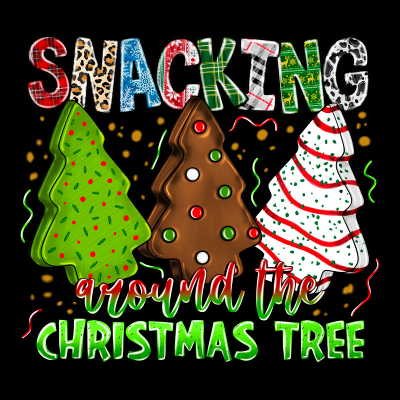 Snacking Around The Christmas Tree Zipper Hoodie by CowhideDigitalArt | Teevron