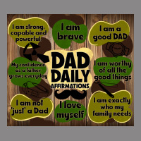 Dad Daily Affirmations Vintage Tee | Teevron