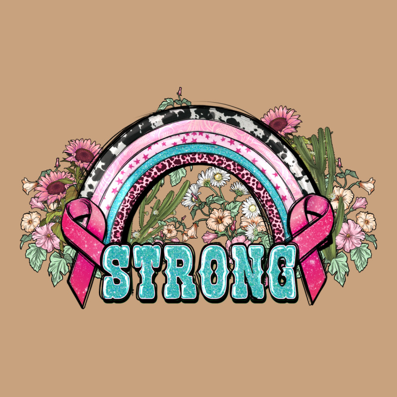 Strong Cancer Rainbow Cancer Awareness Vintage Tee by HowdyJamesFarm | Teevron