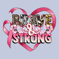 Brave And Strong Cancer Awareness Long Sleeve Tee | Teevron
