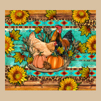 Fall Coop Animals Pumpkin Heavyweight Hoodie | Teevron