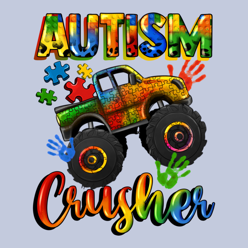 Autism Crusher Long Sleeve Tee by CowGirlArtShop | Teevron