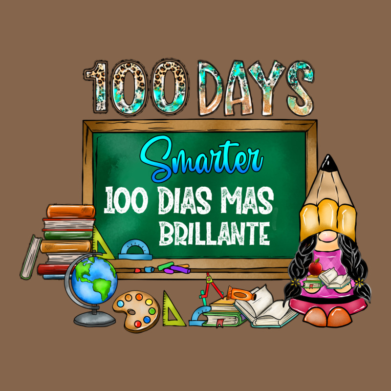 100 Days Smarter 100 Dias Mas Brillante Premium Tee by SublimationCraftShop | Teevron