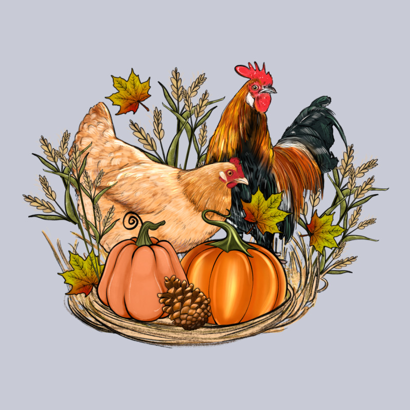 Fall Coop Animals Pumpkin Heavyweight Hoodie by Artiststas | Teevron