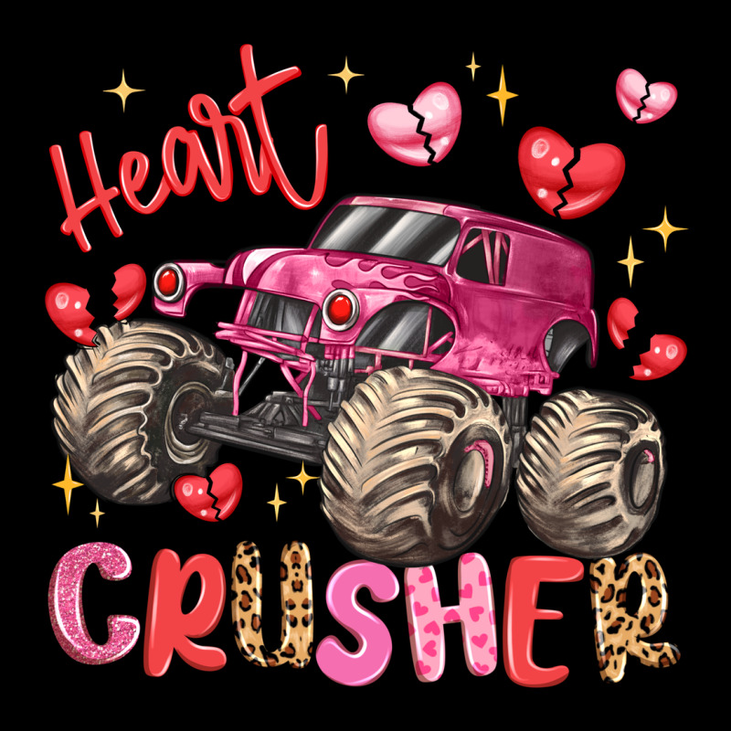 Name Monster Truck Heartbreaker Heavy Core Tee by LillyAllenDesigns | Teevron