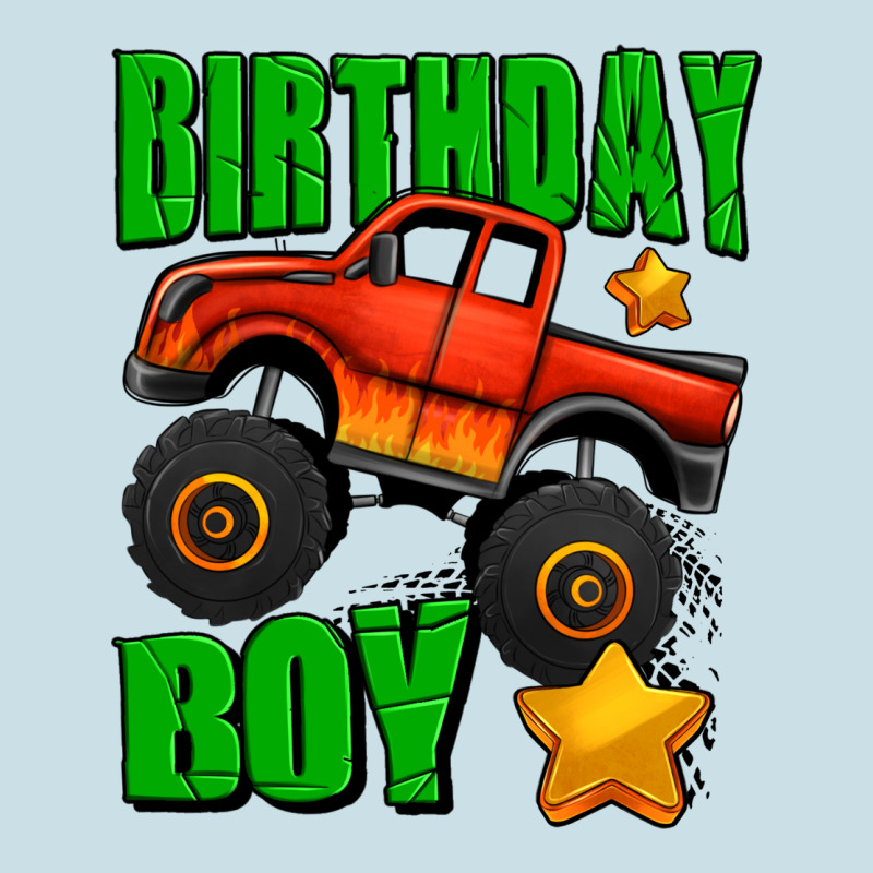 Birthday Boy Monster Truck Ladies Tee by Jasminsmagicworld | Teevron