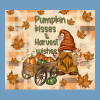 Pumpkin Kisses And Harvest Wishes Urban Heavy Tee | Teevron
