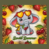 Sweet Summer Cute Elephant Vintage Tee | Teevron