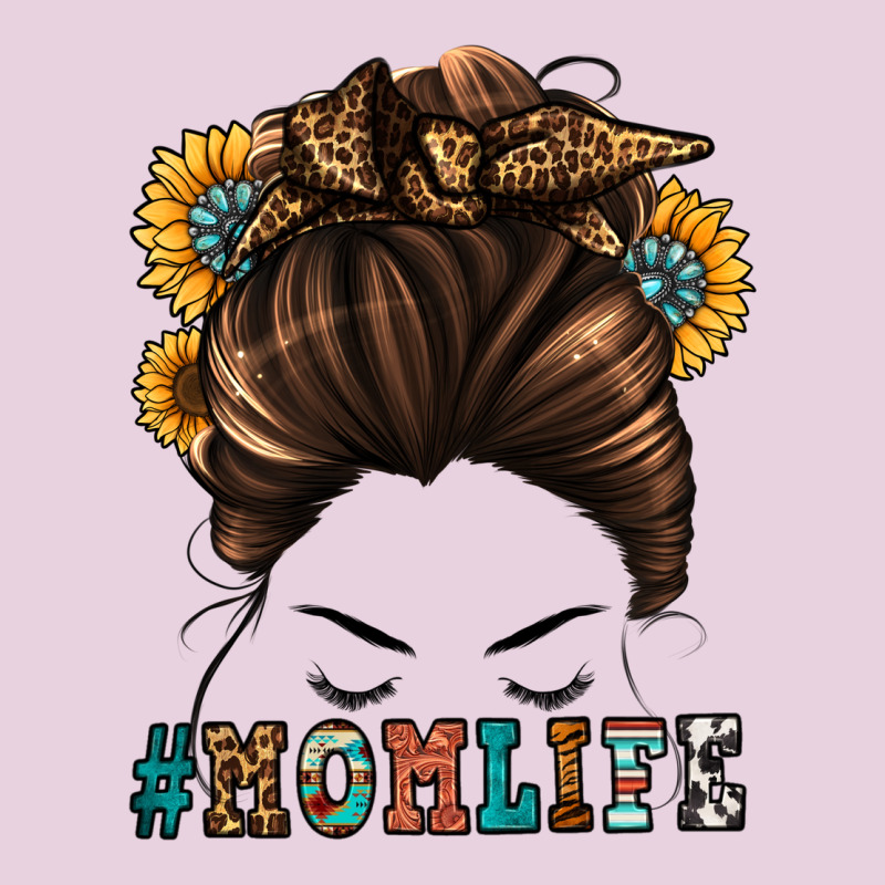 Mom Life Messy Bun Ladies Tee by Jasminsmagicworld | Teevron