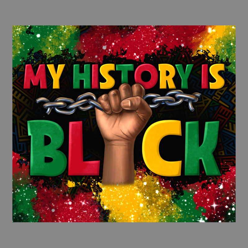 My History Is Black Vintage Tee by TumblerDesignByShophia | Teevron