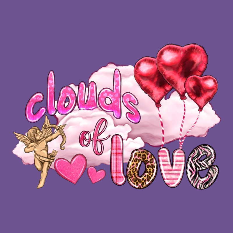 Clouds Of Love With Balloons Valentine's Day Vintage Tee by HowdyJamesFarm | Teevron