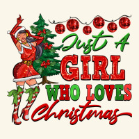 Just A Girl Who Loves Christmas Premium Hoodie | Teevron