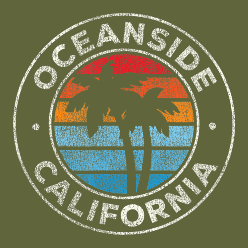 Oceanside California Ca Vintage Retro 70s Classic Tee by lanVoArt | Teevron