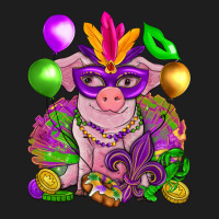 Mardi Gras Pig Classic Tee | Teevron