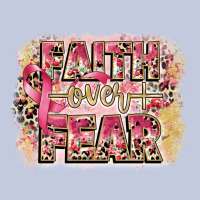 Faith Over Fear Breast Cancer 12 Inches 300 Dpi Long Sleeve Tee | Teevron