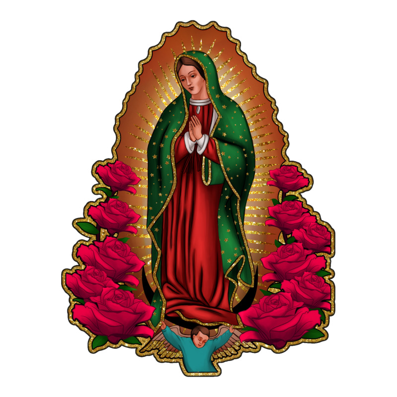 Our Lady Of Guadalupe Ladies Tee by Jasminsmagicworld | Teevron