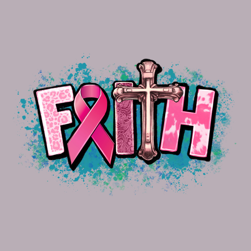 Cancer Faith Cross Vintage Tee by HowdyJamesFarm | Teevron