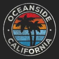 Oceanside California Ca Vintage Retro 70s Premium Hoodie | Teevron