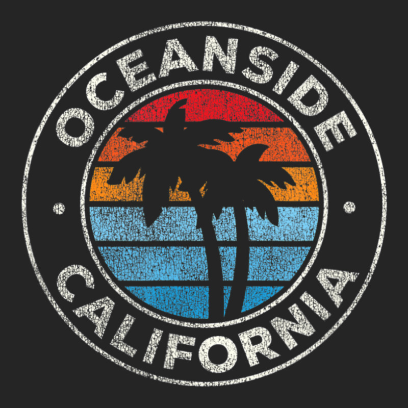 Oceanside California Ca Vintage Retro 70s Premium Hoodie by lanVoArt | Teevron
