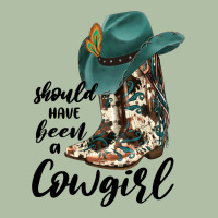 Should Have Been A Cowgirl Urban Heavy Tee | Teevron
