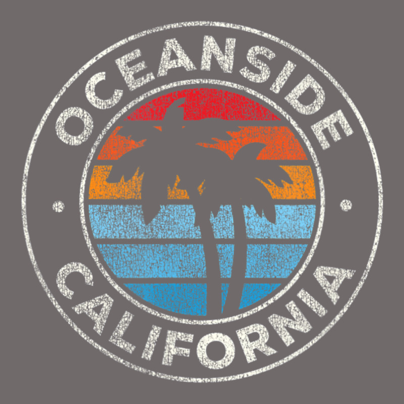Oceanside California Ca Vintage Retro 70s Urban Heavy Tee by lanVoArt | Teevron