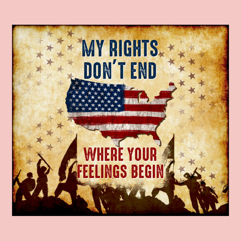 My Rights Don't End Urban Heavy Tee by TumblerDesignByShophia | Teevron