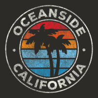 Oceanside California Ca Vintage Retro 70s Heavy Core Tee | Teevron
