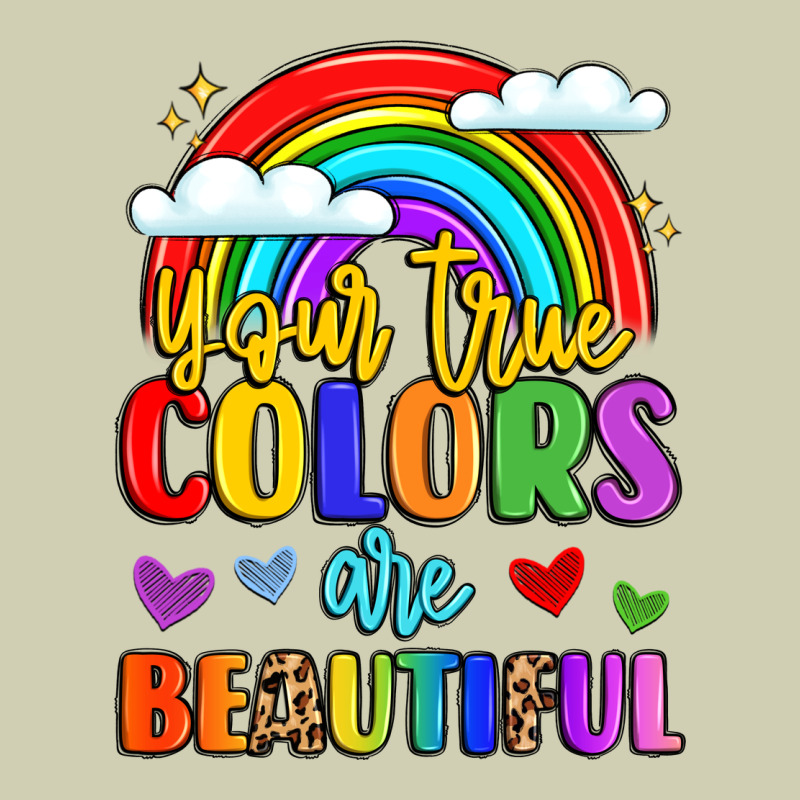 Name Vibrant Positivity Rainbow Art Heavy Core Tee by LillyAllenDesigns | Teevron