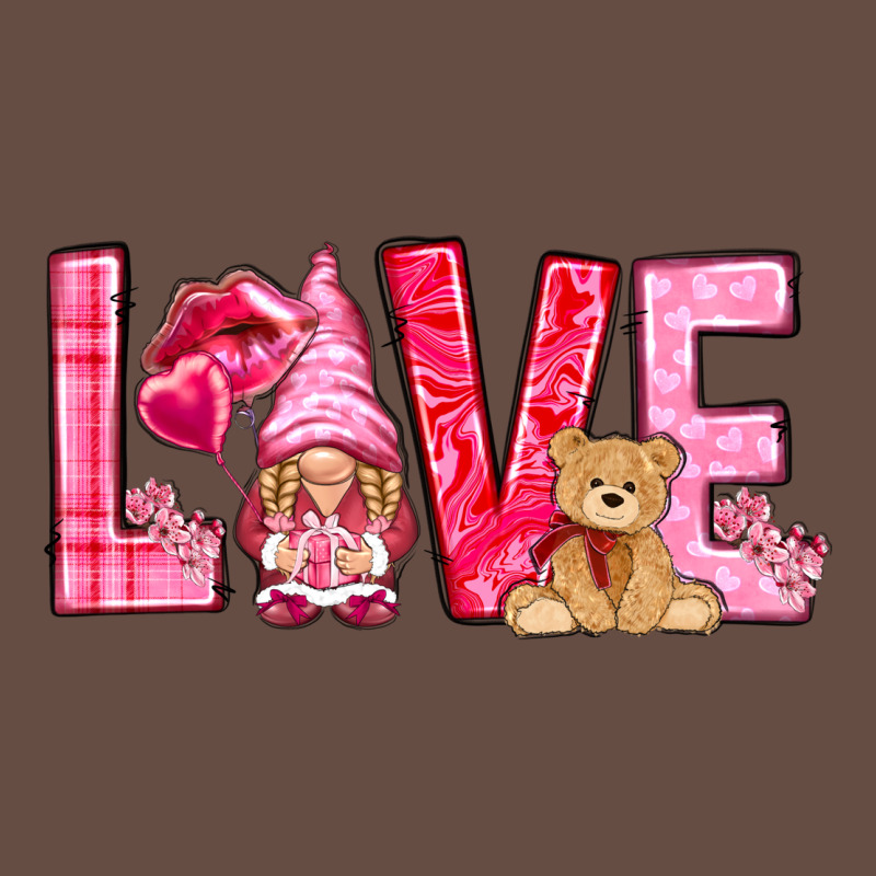 Love With Gnome Valentine's Day Long Sleeve Tee by HowdyJamesFarm | Teevron