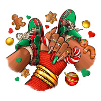 Christmas black girl sneakers | Teevron