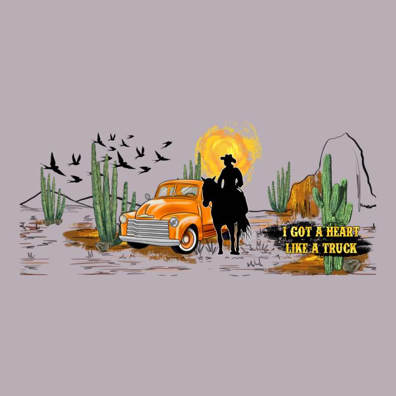 Western I Got A Heart Like A Truck Vintage Tee by TumblerDesignByShophia | Teevron