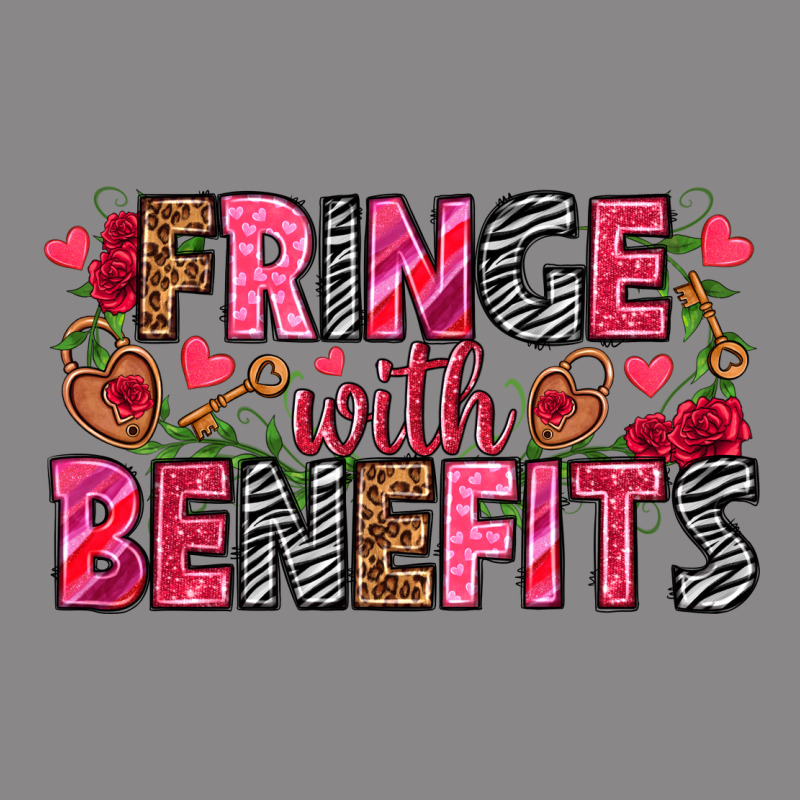 Fringe With Benefits Valentine's Day Vintage Tee by HowdyJamesFarm | Teevron