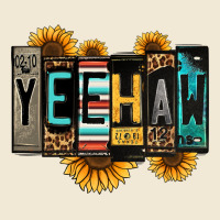 Yeehaw License Plate Letters Ladies Tee | Teevron