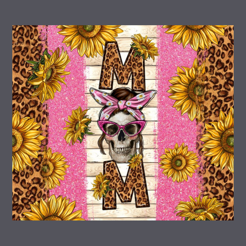 Skull Mom Sunflowers Vintage Hoodie by TumblerDesignByShophia | Teevron
