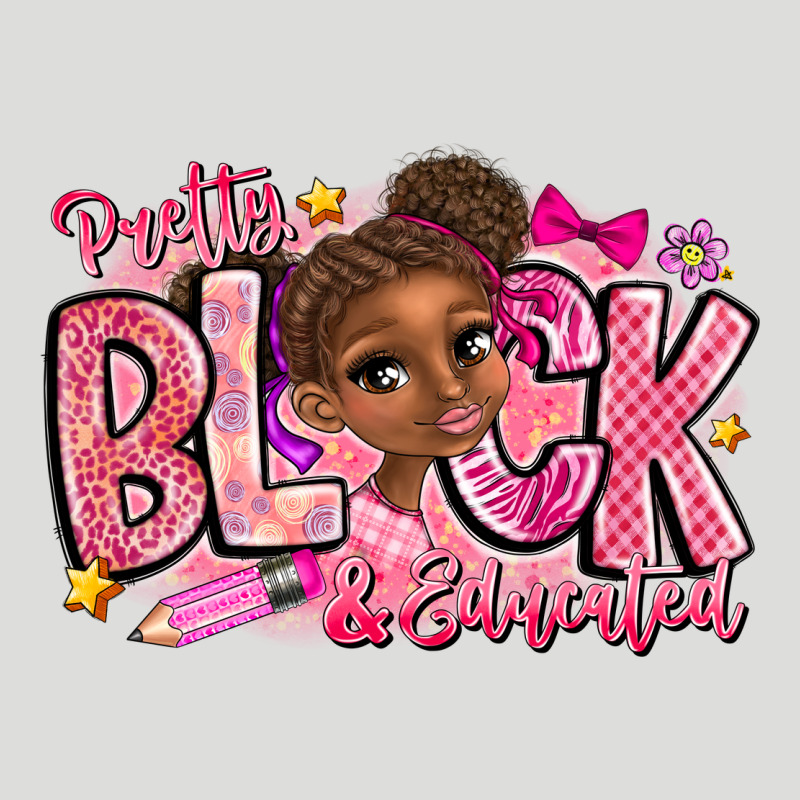 Pretty Black Educated Zipper Hoodie by CowhideDigitalArt | Teevron