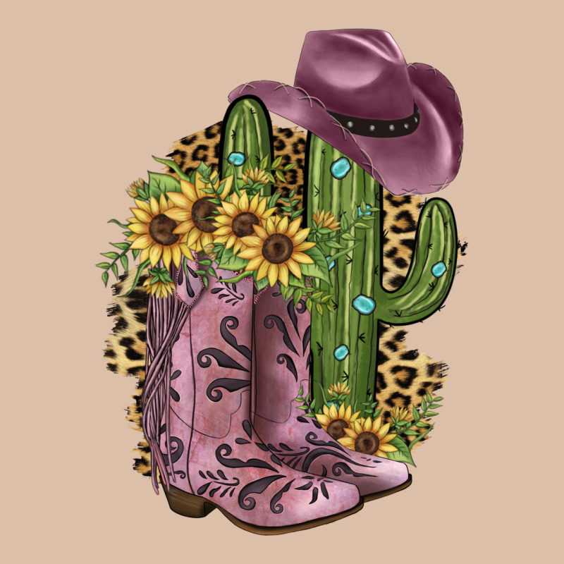 Pink Cowboy Boots Urban Heavy Tee by JahusDesignShop | Teevron