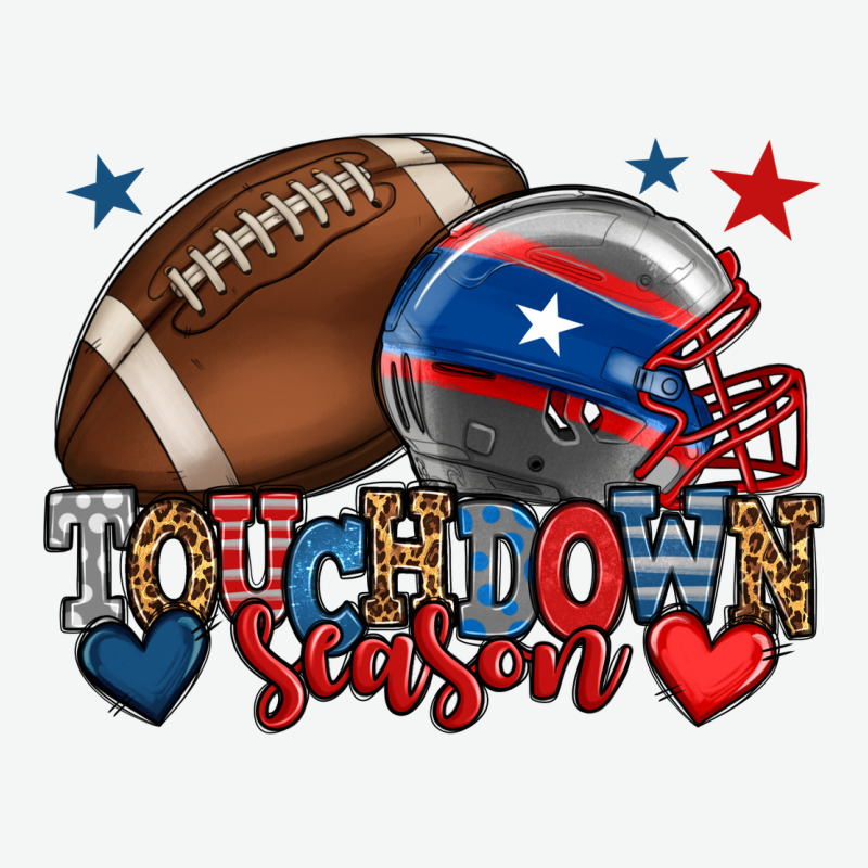 Touchdown Season American Football 4th Of July Urban Heavy Tee by HowdyJamesFarm | Teevron