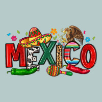 Colorful Mexico Collage Heavy Core Tee | Teevron