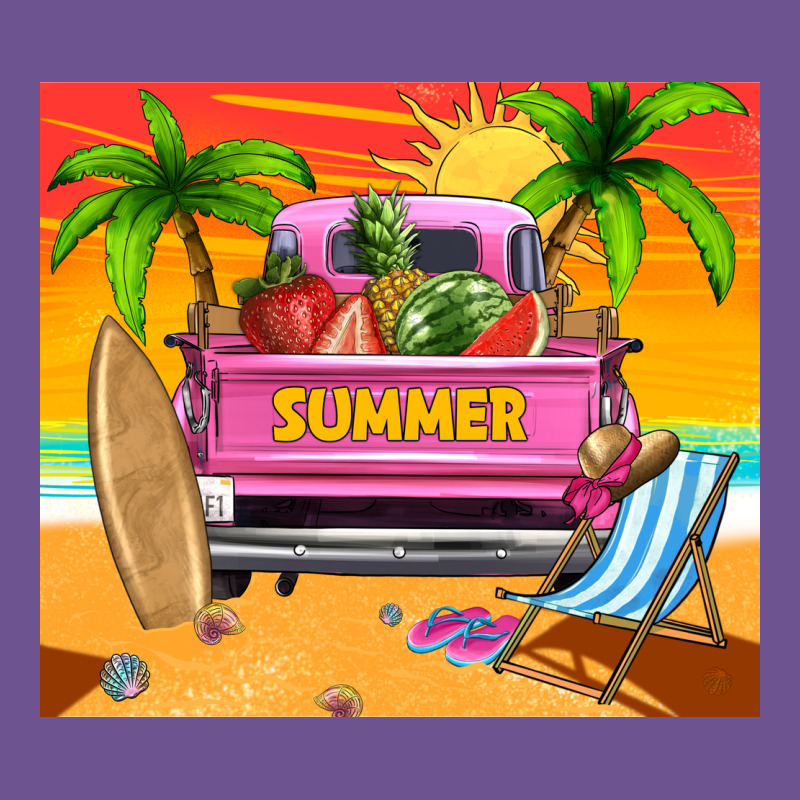 Summer Truck Vintage Tee by TumblerDesignByShophia | Teevron