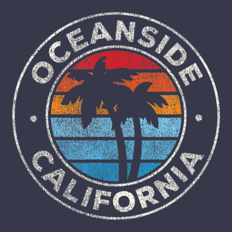 Oceanside California Ca Vintage Retro 70s Long Sleeve Tee by lanVoArt | Teevron