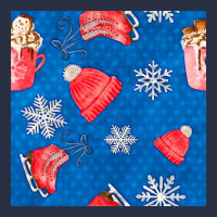 Winter  Snowflakes Hot Cocoa Ice Skating Shoes Heavyweight Sweatshirt | Teevron