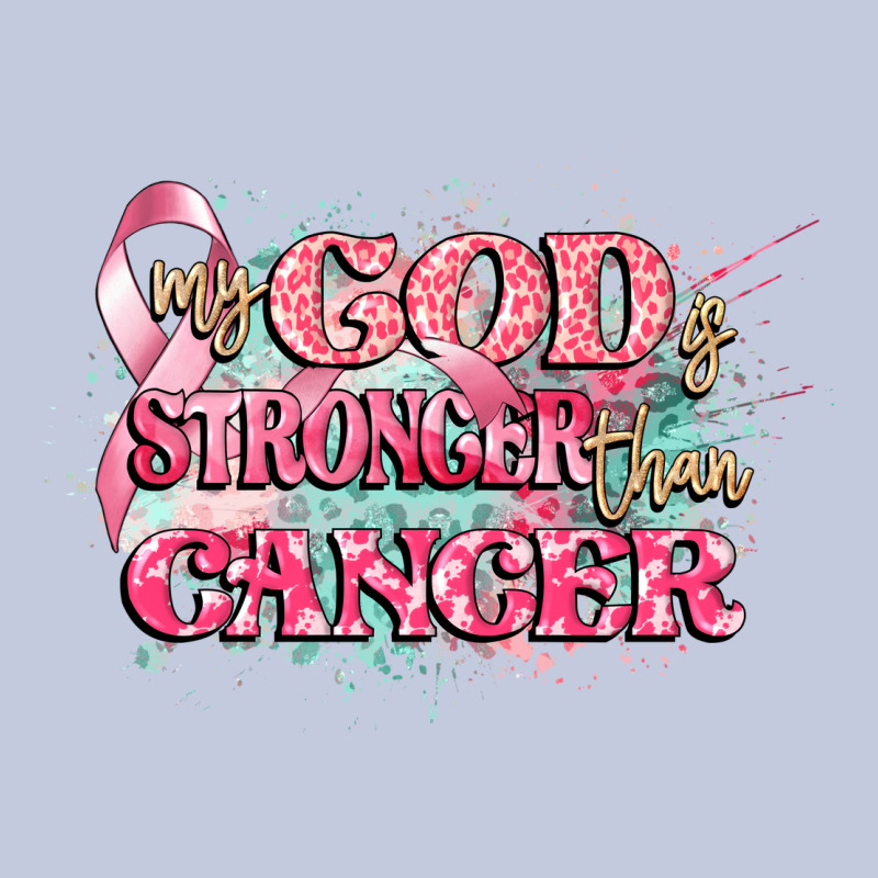My God Is Stronger Than Cancer Long Sleeve Tee by CowGirlArtShop | Teevron