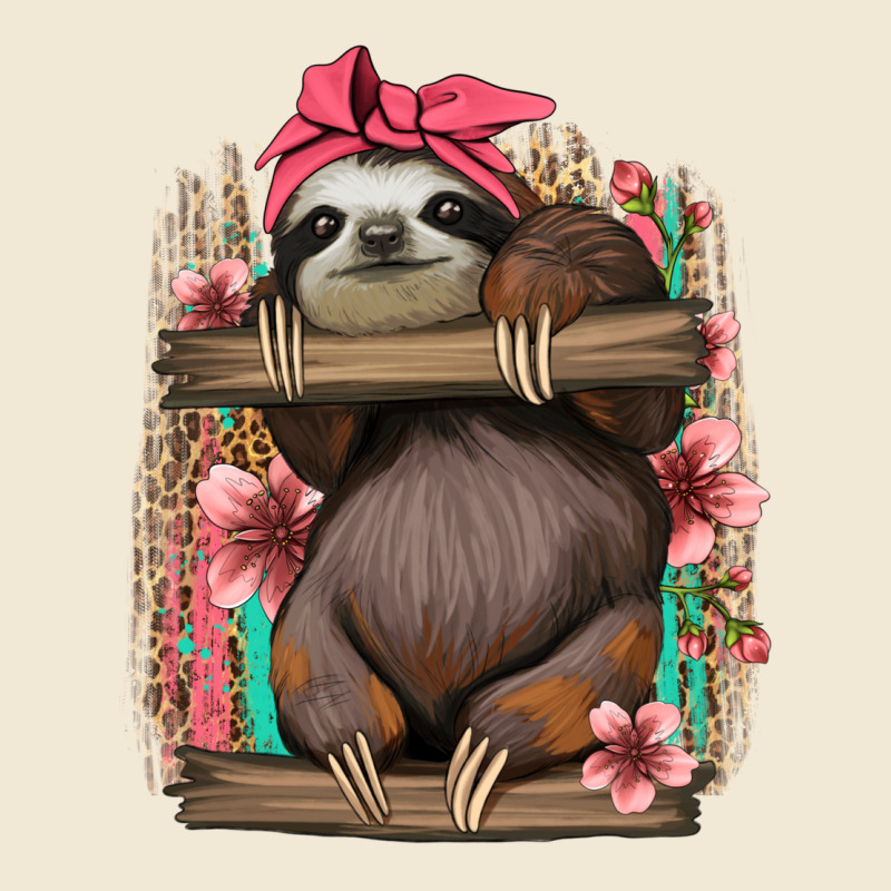 Cute Floral Baby Sloth Ladies Tee by Jasminsmagicworld | Teevron