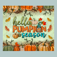 Hello Pumpkin Season Tumbler Heavy Core Tee | Teevron