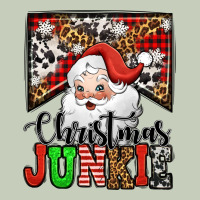 Christmas Junkie Santa Claus Ladies Tee | Teevron