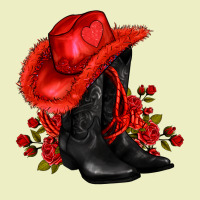Valentines Day Cowboy Boots Red  And Roses Urban Hoodie | Teevron